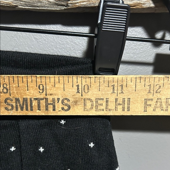 Dex XS Black Skull Patterned knit Women's Skirt - Picture 3 of 7